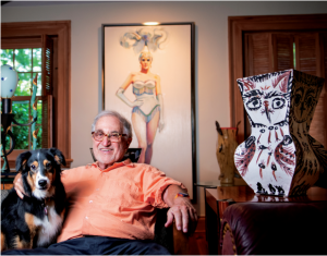 Image of Samuel G. Rose, LL.B. ’62, in his home.