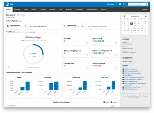 Clio dashboard