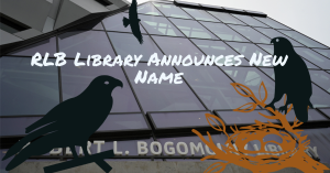 RLB Library Announces New Name