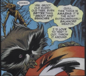 Rocket Racoon and Groot