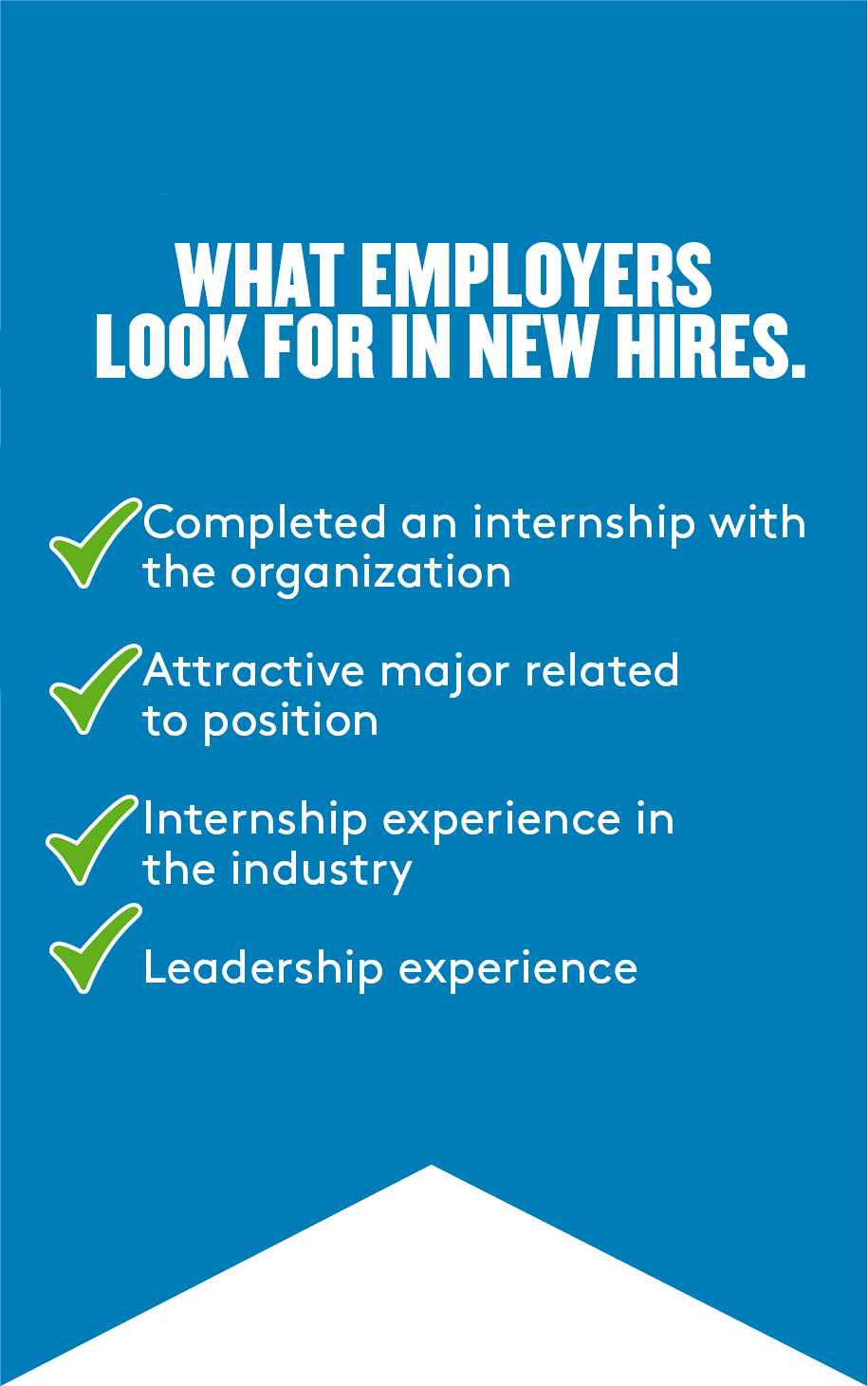 What employers look for in new hires
