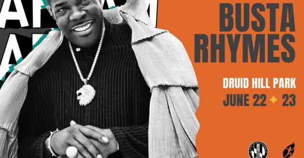 AFRAM promotional poster showing Busta Rhymes
